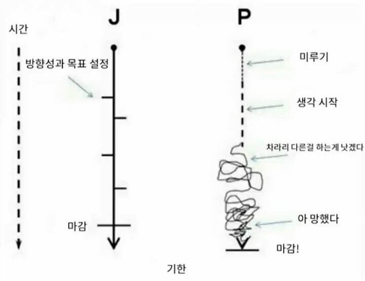 MBTI 짤, 밈 50개 모음 / MBTI 유형별 차이 짤 - 뚝딱 뉴스