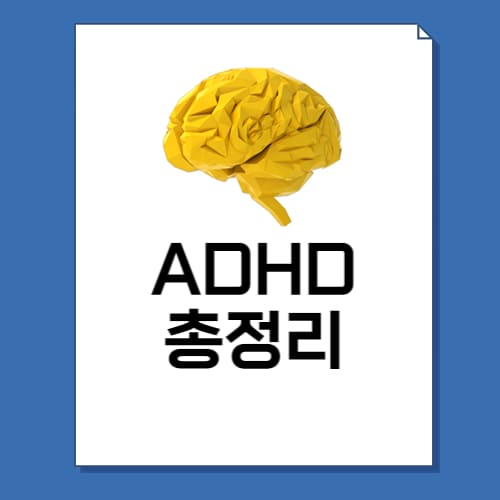 ADHD 증상 및 테스트